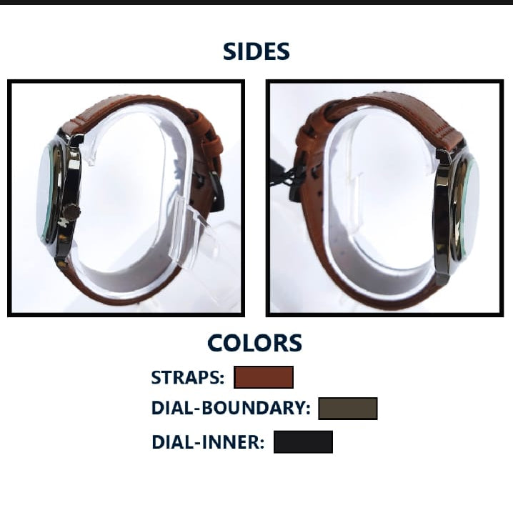 Tomi T-084 Watch – Stylish Quartz Watch with Date & Time Display