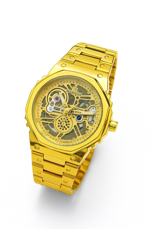Gold Mechanical Watch